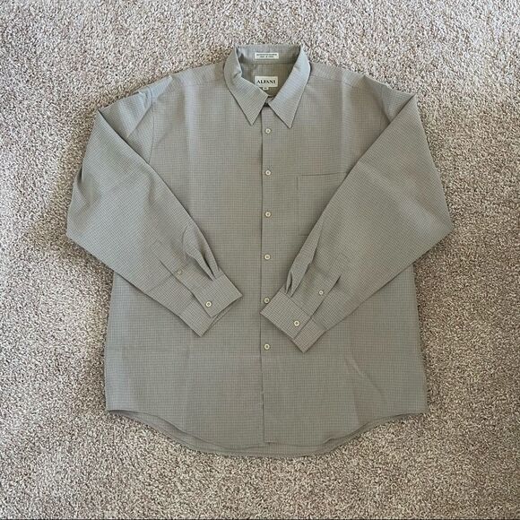 Alfani Long Sleeve Button Up Top - Picture 1 of 5